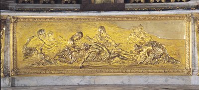 Pieta, kuninkaallisesta kappelista (kullattua pronssia) tekijältä Corneille van Cleve