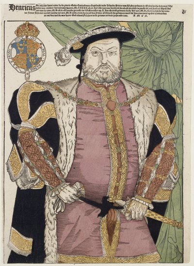 Englannin Henrik VIII:n muotokuva tekijältä Cornelis Anthonisz. (manner of)
