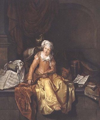 Der Musiker von Cornelis Pietersz Bega