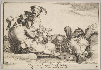 Ammatin ilot. tekijältä Cornelis Bloemaert