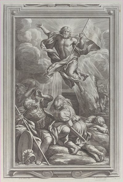 Ylösnousemus, 1662. tekijältä Cornelis Bloemaert