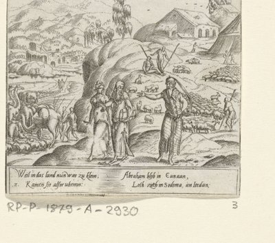 Jäähyväiset Abrahamille ja Lootille Aabrahamin elämä (sarjan nimi) tekijältä Cornelis Bos