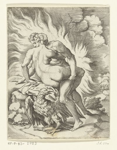 Jupiter ja Aegina Jupiterin rakkausseikkailut (sarjan nimi) tekijältä Cornelis Bos