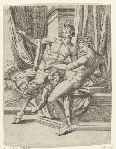 Jupiter ja Antiope Jupiterin rakkausseikkailut (sarjan nimi) tekijältä Cornelis Bos