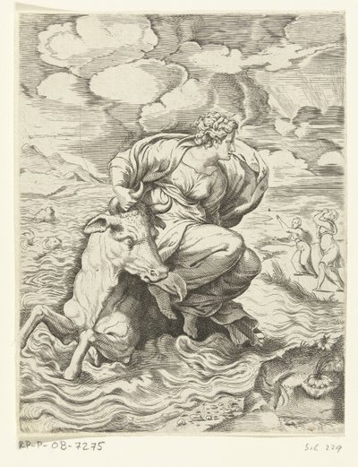 Jupiter ja Europa Jupiterin rakkausseikkailut (sarjan nimi) tekijältä Cornelis Bos