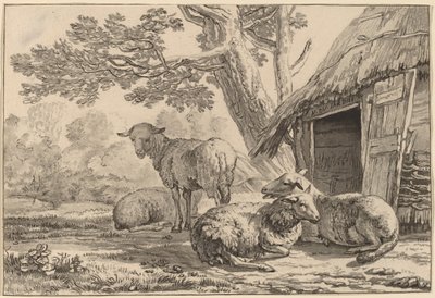 Sheepcote, 1781, julkaistu 1787. tekijältä Cornelis Brouwer