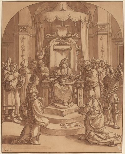 Salomon tuomio, 1782. tekijältä Cornelis Brouwer