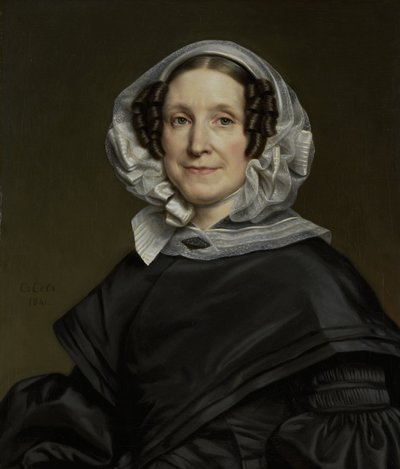 Potin Aryna (1786-1850). N. J. A. C. Hoffmannin vaimo tekijältä Cornelis Cels (signed by artist)
