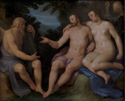 Allegoria elämän lyhyydestä tekijältä Cornelis Cornelisz. van Haarlem