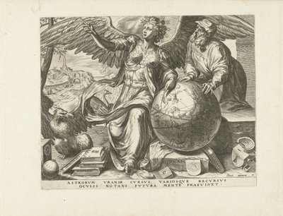 Astrologia (tähtitiede) The Seven Liberal Arts (sarjan nimi) tekijältä Cornelis Cort