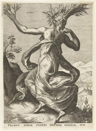 Daphne Goddess and Nymphs (sarjan nimi) tekijältä Cornelis Cort