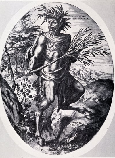 Sylvain, Cornelis Cortin metsien jumala tekijältä Cornelis Cort