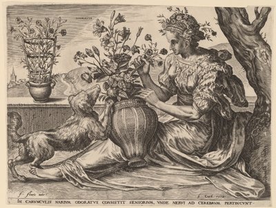Tuoksuva tekijältä Cornelis Cort after Frans Floris I