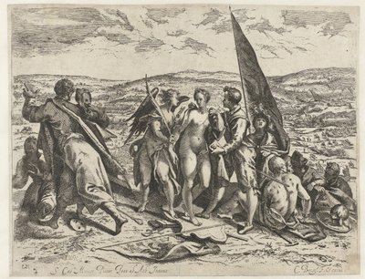 Al·legoria sobre la guerra i la pau tekijältä Cornelis Dircksz. Boissens