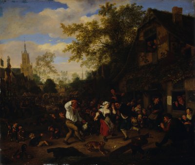 A Kermess, 1697. tekijältä Cornelis Dusart