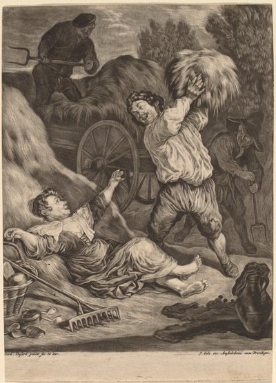 heinäkuu tekijältä Cornelis Dusart