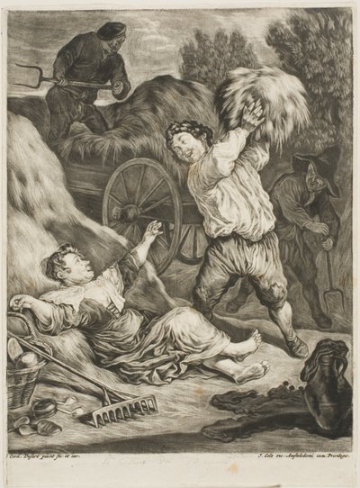 Heinäkuu tekijältä Cornelis Dusart