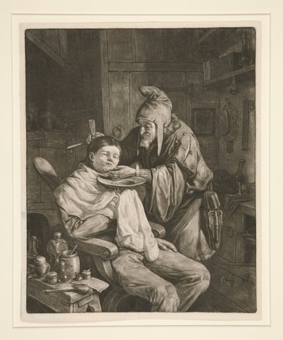 Kyläkirurgi tekijältä Cornelis Dusart