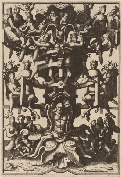 Groteski tekijältä Cornelis Floris Ii