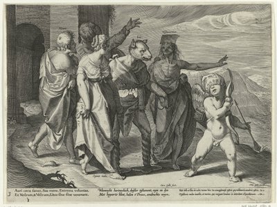 Perinnön väärinkäyttö Väärinkäyttö oikeudenkäynnissä (sarjan nimi) Litis Abusus (sarjan nimi) tekijältä Cornelis Galle (I)