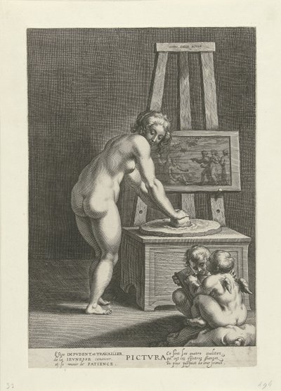 Pictura (maalaus) tekijältä Cornelis Galle (I)