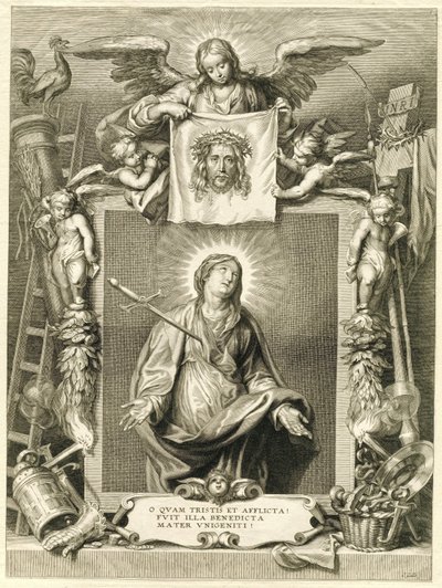 Maria Mater Dolorosassa tekijältä Cornelis Galle (II)