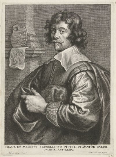 Joannes Meyssensin muotokuva tekijältä Cornelis Galle (II)