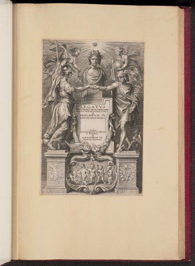 Nimisivu Frederik de Marselaerille, Legatvs tekijältä Cornelis Galle II after Sir Peter Paul Rubens