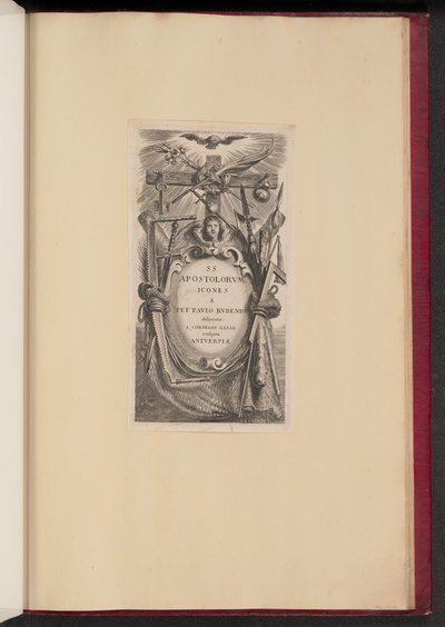 Nimikilpi SS:lle. Apostolorum ikonit tekijältä Cornelis Galle I after Sir Peter Paul Rubens