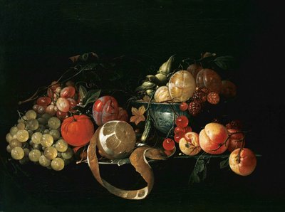 Asetelma hedelmien kanssa tekijältä Cornelis de Heem