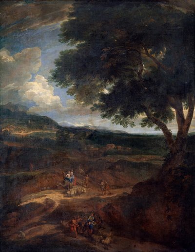 Jacobsin paluu, 1600-luku tai 1700-luvun alku tekijältä Cornelis Huysmans