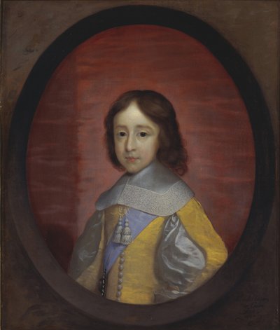 Vilhelm III, Orangen prinssi 1650-1702, lapsena, 1657 tekijältä Cornelis Janssens van Ceulen