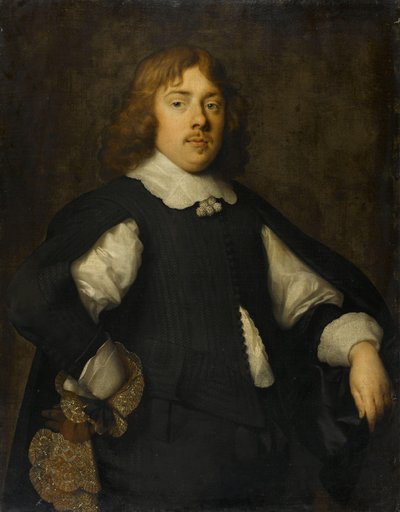 Joan Pietersz Realelin (1625-59) muotokuva tekijältä Cornelis Jonson van Ceulen (I)