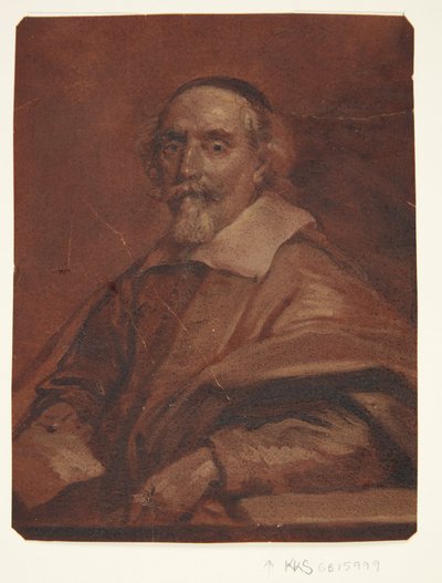 Taidemaalari Adriaen van Nieulandtin muotokuva tekijältä Cornelis Jonson van Ceulen