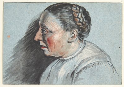 Maanviljelijän vaimon rintakuva tekijältä Cornelis Pietersz Bega