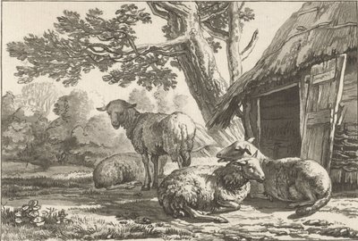 lammastarha tekijältä Cornelis Ploos van Amstel (signed by artist)