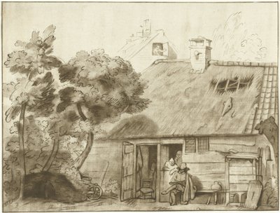 Maatilan valmistelija tekijältä Cornelis Ploos van Amstel (signed by artist)