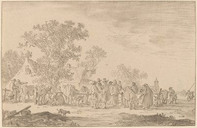 Karjatori, 1767. tekijältä Cornelis Ploos van Amstel