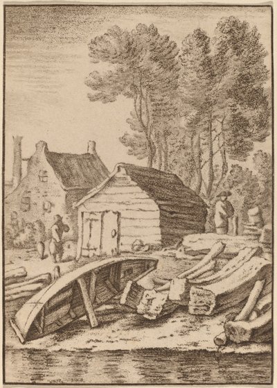 Telakka, 1761, julkaistu 1765. tekijältä Cornelis Ploos van Amstel
