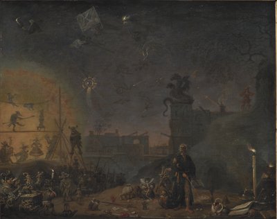 Sunnuntailapsen visio tekijältä Cornelis Saftleven