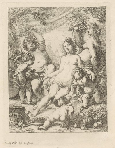 Bacchus, Venus ja Ceres. tekijältä Cornelis Schut (I)