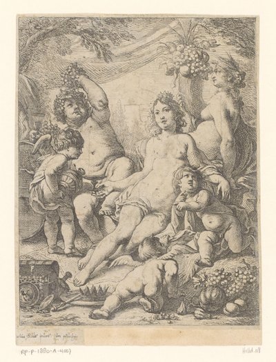 Bacchus, Venus ja Ceres tekijältä Cornelis Schut (I)