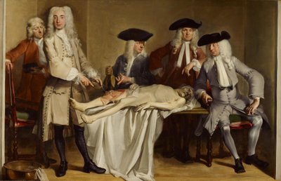 Tohtori Willem Röellin anatomian oppitunti tekijältä Cornelis Troost