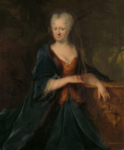 Gerrit Sichtermanin vaimon Louise Christina Tripin muotokuva tekijältä Cornelis Troost