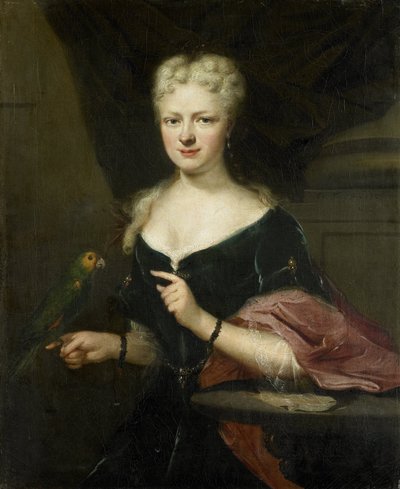 Maria Magdalena Stavenissen muotokuva, Zierikzeen valtuuston Jacob de Witten vaimo tekijältä Cornelis Troost