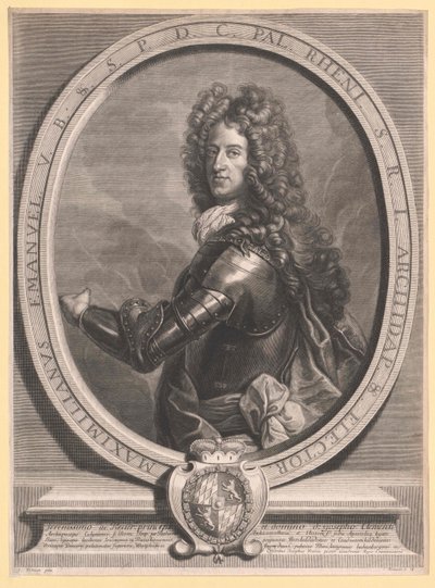Baijerin valitsijamies Maximilian II Immanuel (kaiverrus) tekijältä Cornelis Vermeulen