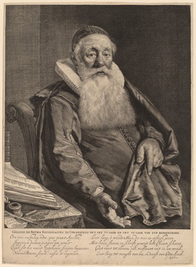 Gellius de Bouma tekijältä Cornelis Visscher