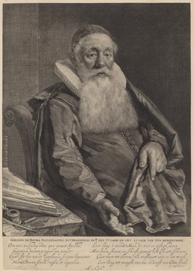 Gellius de Bouma tekijältä Cornelis Visscher