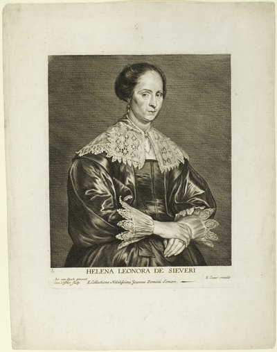 Helena-Leonora de Sieveri tekijältä Cornelis Visscher