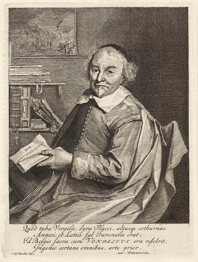 Joost van den Vondel, pub. 1657 tekijältä Cornelis Visscher